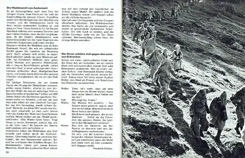 Ernst Kaiser: Land am Gotthard
 Arbeitshefte für den Unterricht in Schweizer Geografie, Heft 2. 