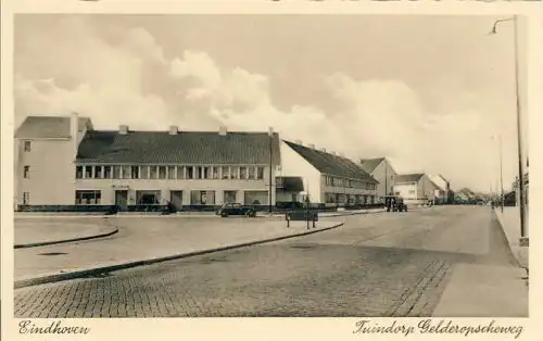 Eindhoven - Tuindorp Gelderopscheweg
 Ansichtskarte / Postkarte, Motiv aus der Niederlande, Verlagsnummer 55, unbenutzt. 