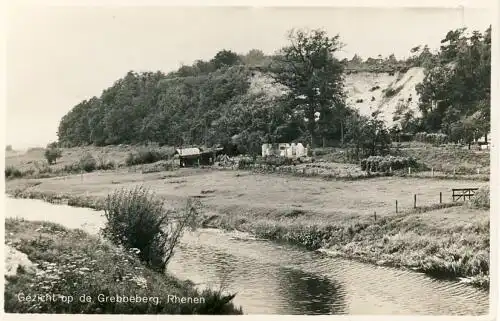 Rhenen - Gezicht op de Grebbeberg
 Ansichtskarte / Postkarte, Motiv aus der Niederlande, Provinz Utrecht, unbenutzt. 