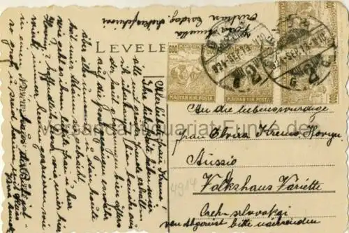 Györ - Royal szálloda
 Ansichtskarte / Postkarte, Motiv aus Ungarn, Verlagsnummer 1919/23, benutzt 13.9.1924 Györ. 