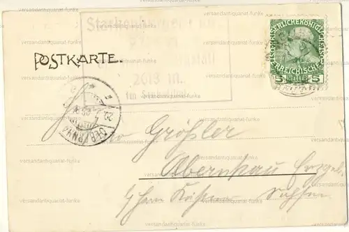 Gruss von der Starkenburger Hütte, Stubai, Tirol
 Ansichtskarte / Postkarte, Motiv aus Innsbruck Land, Tirol, Österreich, Verlagsnummer 79124, benutzt 1908. 