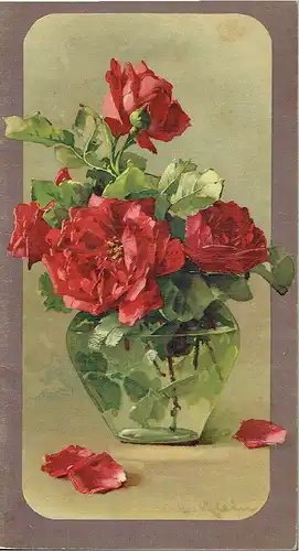 24 Blumenpostkarten
 wunderschöne Karten im seltenen original Verlagszustand der frühen 1900er Jahre. 