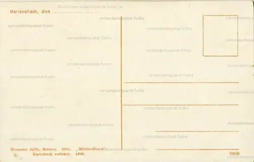 Mariaschein
 Ansichtskarte / Postkarte, Motiv aus Böhmen, Verlagsnummer 6985, unbenutzt. 