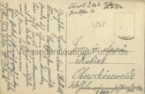 Forst (Lausitz) - Bismarckplatz
 Ansichtskarte / Postkarte, Motiv aus Brandenburg, Verlagsnummer Nr. 3 91204, benutzt, aber Marke entfernt und damit auch der Stempel, Text datiert auf den 16.2.1919. 