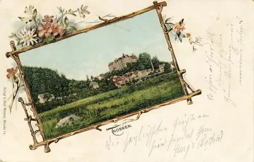 Nossen
 Ansichtskarte / Postkarte, Motiv aus Sachsen, benutzt 6.3.1901 Nossen. 