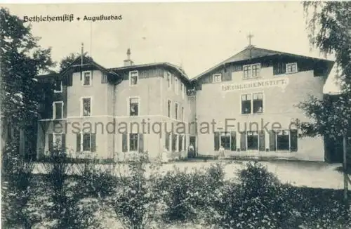 Augustusbad - Bethlehemstift
 Ansichtskarte / Postkarte, bei Radeberg, Verlagsnummer 25379, unbenutzt. 