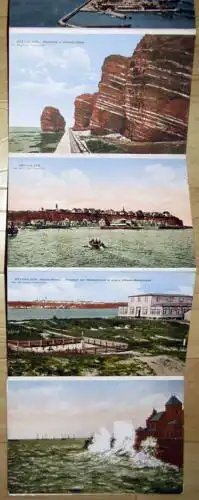 Helgoland, das 100jährige Nordseebad
 12 der schönsten Ansichten in feinstem Photochromiedruck
 12 Ansichtskarten als Leporello (aneinanderhängend) in kartoniertem Umschlag. 