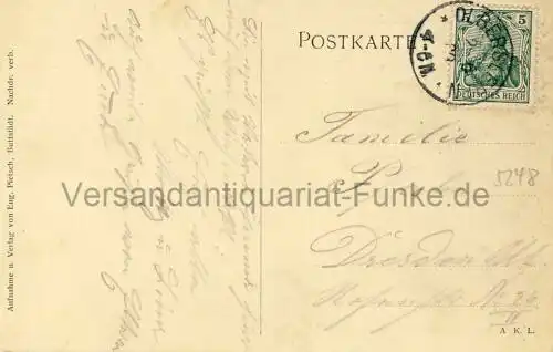 Buttstädt - Rossmarkt
 Ansichtskarte / Postkarte, Motiv aus Thüringen, benutzt 2.6.1909 Olbersleben. 