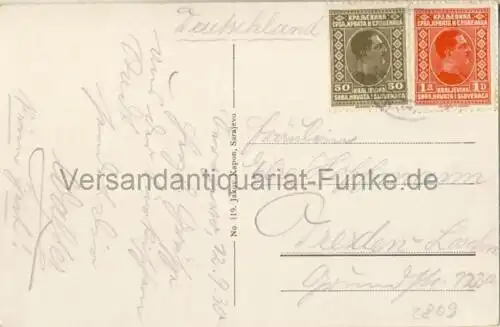 Sarajevo / Sapajebo - Begova Džamija (Gazi-Husrev-Beg-Moschee)
 Ansichtskarte / Postkarte, Motiv aus Bosnien-Herzegowina, Verlagsnummer No. 119, benutzt benutzt 12.9.1930. 