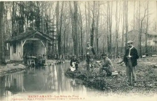 Saint-Amand - Les sites du Fion
 Ansichtskarte / Postkarte, Motiv aus Saint-Amand-sur-Fion / Champagne / Frankreich, Verlagsnummer collection R. F., unbenutzt, Phototypie. 