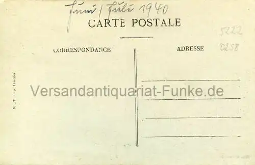 Conteville - La Place
 Ansichtskarte / Postkarte, Motiv aus Frankreich, unbenutzt (aber privat datiert Juni/Juli 1940) "Conteville est une commune française, située dans le département de l'Eure et la région Haute-Normandie." (Wikipedia). 