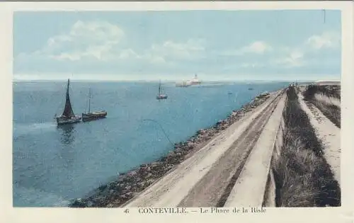 Conteville - La Phare de la Risle
 Ansichtskarte / Postkarte, Motiv aus Frankreich, unbenutzt  "Conteville est une commune française, située dans le département de l'Eure et la région Haute-Normandie." (Wikipedia). 