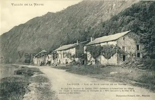 Laifour - Vallée de la Meuse - Sur la Rive droite de la Meuse
 Ansichtskarte / Postkarte, Motiv aus Ardennes / Frankreich, unbenutzt. 