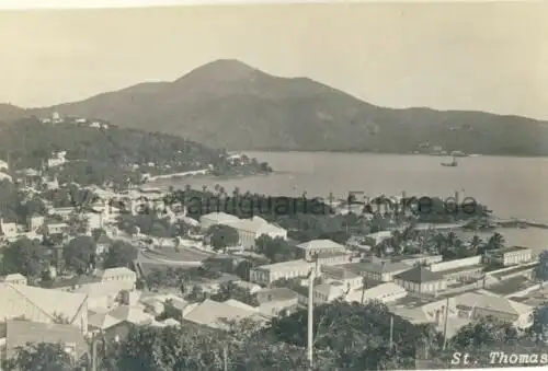 St. Thomas
 Ansichtskarte / Postkarte, Motiv aus Kleine Antillen / US Virgin Islands / Amerikanische Jungferninseln / Karibik, unbenutzt, Foto in Postkartengröße, aber rückseitig gänzlich.. 