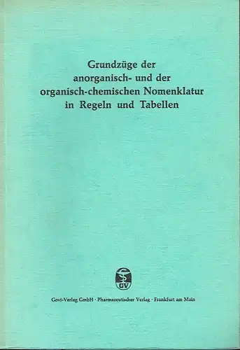 Ph. Fresenius
 H. Gebler: Für Studenten der Chemie, Pharmazie, Medizin und anderer naturwissenschaftlicher Fachrichtungen, für pharmazeutisch technische Assistenten, Chemotechniker und verwandte Berufe
 Grundzüge der anorganisch.. 