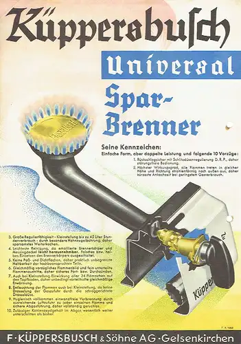 Universal Spar-Brenner. 