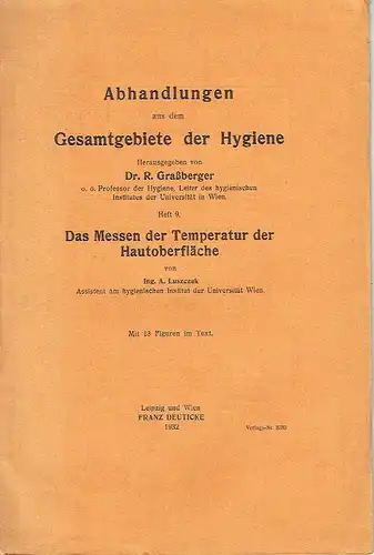 A. Luszczak: Das Messen der Temperatur der Hautoberfläche. 