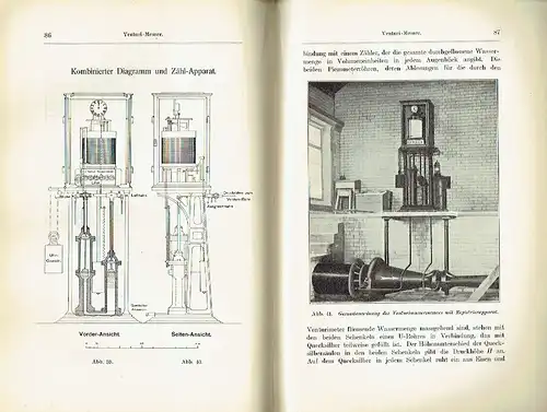 Wilhelm Müller: Hydrometrie - Praktische Anleitung zur Wassermessung
 Neuere Messverfahren, Apparate und Versuche. 