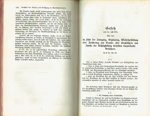 Franz Offenhuber: Handbuch über das Grundbuchswesen
 nach dem Stande der neuesten Gesetze. 