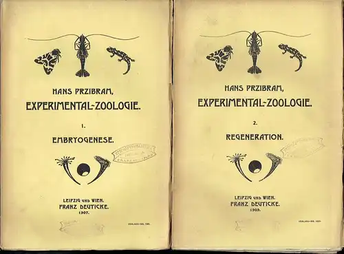 Experimental-Zoologie 3 Bänd 1907
 Eine Zusammenfassung der durch Versuche ermittelten Gesetzmäßigkeiten tierischer Formen und Verrichtungen
 Band 1-3 (von 7). 