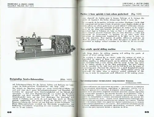 Katalog Werkzeugmaschinen
 H. K. 110. 
