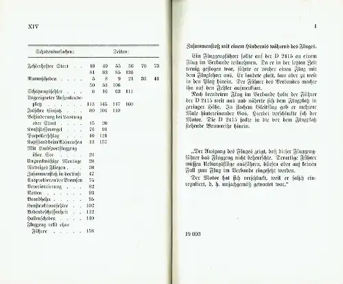 Siegfried Reinhardt, Sachverständiger des Deutschen Luftpool: 160 vermeidbare Flugzeugschäden. 