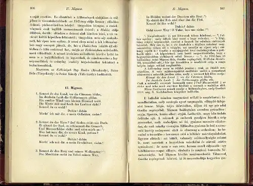 Heinrich Gusztav: Német Baladák és Románczok
 Elsö Rész: Bevezetes - Bürger - Goethe. 