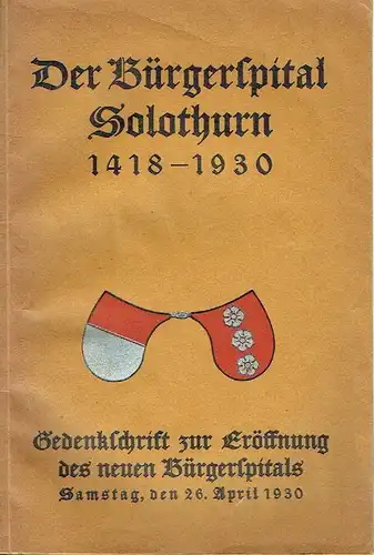 J. Kaelin, Staatsarchivar
 u. a: Gedenkschrift zur Eröffnung des neuen Bürgerspitals
 Der Bürgerspital Solothurn 1418-1930. 