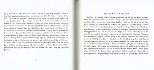 Johann Heinrich Meyer: Malerische Reise in die italienische Schweiz
 Neujahrsausgabe der Genossenschaftsdruckerei. 