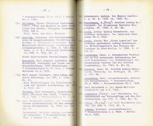 Klaus-Dieter Boßdorf: Bibliographie der Stadt Treuenbrietzen. 