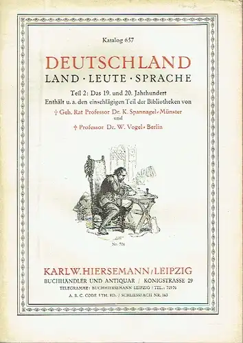 Deutschland - Land - Leute - Sprache
 Teil 2: Das 19. und 20. Jahrhundert
 Katalog 657. 
