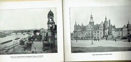 Dresden und die Sächsisch-Böhmische Schweiz
 in 30 Bildern nach der Natur aufgenommen. 