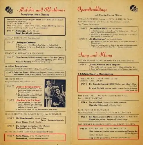 Austroton Vollklangplatten 4. Staffel. 