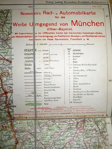 Ober-Bayern
 Weite Umgebung von München. 