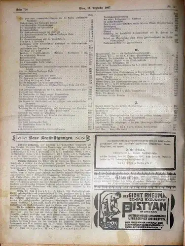 Bahn frei!
 Zeitschrift des Österreichischen Eisenbahnbeamten-Vereines, 21. Jahrgang, 52 Hefte, wahrscheinlich komplett. 