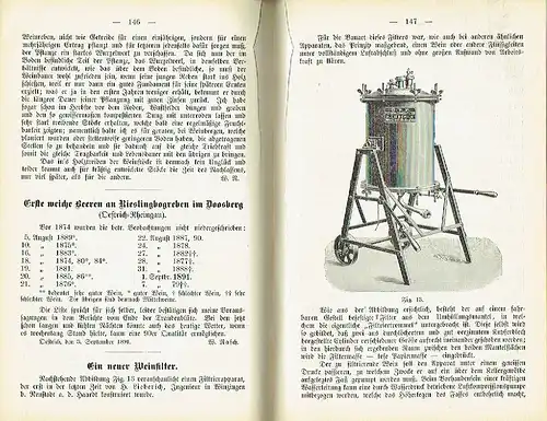 Mitteilungen über Weinbau und Kellerwirtschaft
 Organ des Rheingauer Vereins für Obst-, Wein- und Gartenbau und der Königlichen Lehranstalt für Obst- und Weinbau zu Geisenheim a. Rh. 