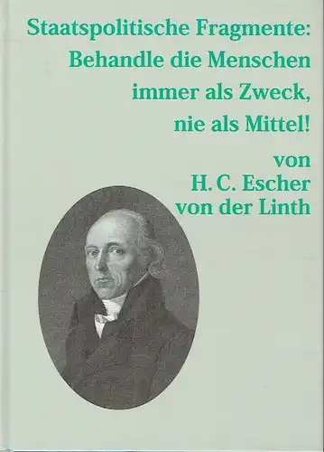 H. C. Escher von der Linth: Das politische Institut von Zürich. 