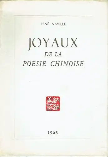 Joyaux de la Poesie Chinoise. 
