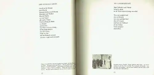 Julian Dillier: Landsgmeindsgred
 Schwyzerdütsch - Gedichte und Texte in Obwaldener Dialekt
 Dichten im Dialekt, Band 6. 