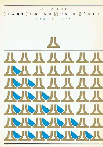 1929-1979
 50 Jahre Stadtjugendmusik Zürich. 