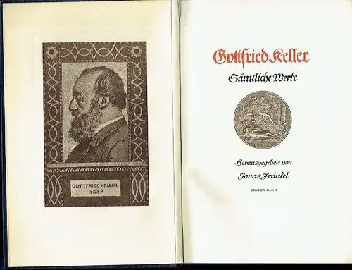 Gottfried Keller: Gesammelte Gedichte
 Sämtliche Werke - Band 1. 