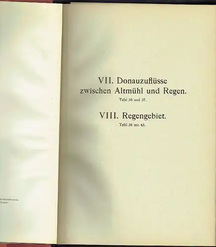 K. Oberste Baubehörde: Die Wasserkräfte Bayerns
 Band 2 und 3 (= Pläne I und Pläne II). 