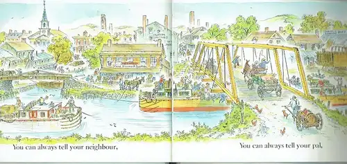 Peter Spier: The Erie Canal
 A World's Work Children's Book. 