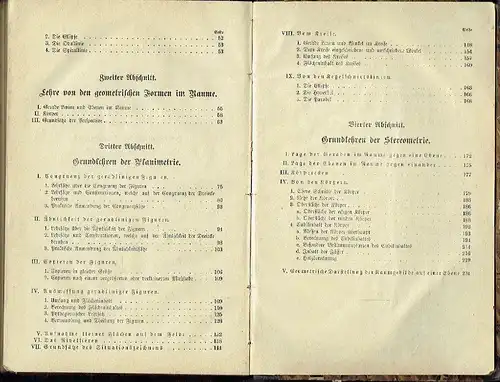 Dr. Franz Ritter von Močnik: Anfangsgründe der Geometrie in Verbindung mit dem Zeichnen
 Für Unterreal- und Bürgerschulen. 