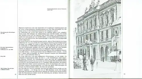 1849-1969
 120 Jahre Allgemeine Sparkasse in Linz. 