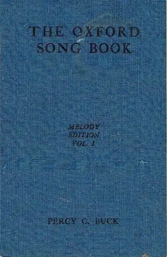 Melody Edition Vol. I
 The Oxford Songbook. 