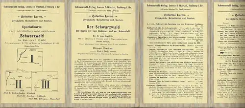 Specialkarte vom südlichen Schwarzwald, Blatt 1: Freiburg
 Collection Lorenz. 