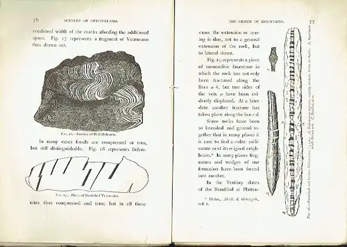 Sir John Lubbock: Scenery of Switzerland
 and the causes to which it is due. 