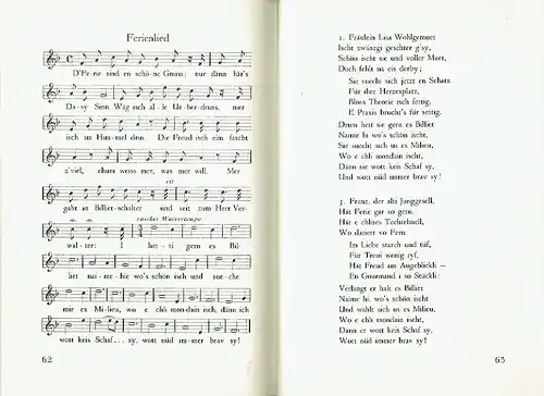 Jacques Schmid: Heitere Volkstümlichkeiten in Vers und Lied
 Lach' und Sing. 