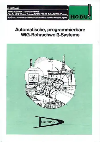 Automatische, programmierbare WIG-Rohrschweiß-Systeme. 